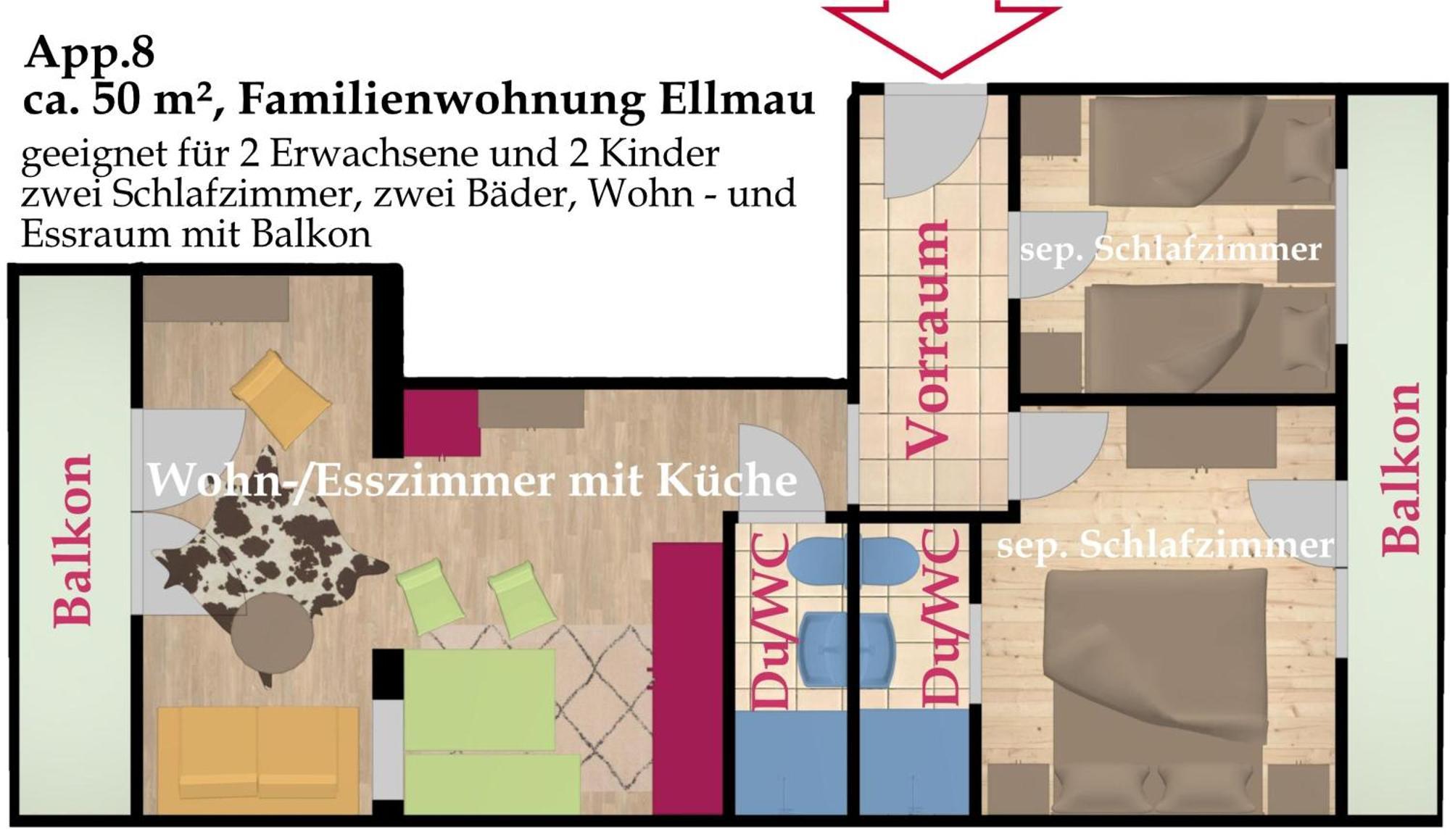 Kaiserapart Ellmau Zentrum Extérieur photo